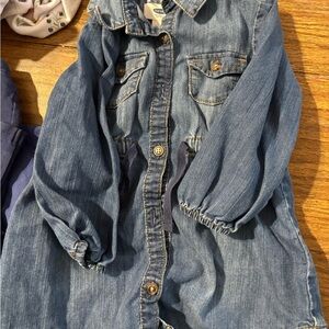 Old Navy Jean dress 18 to 24 months